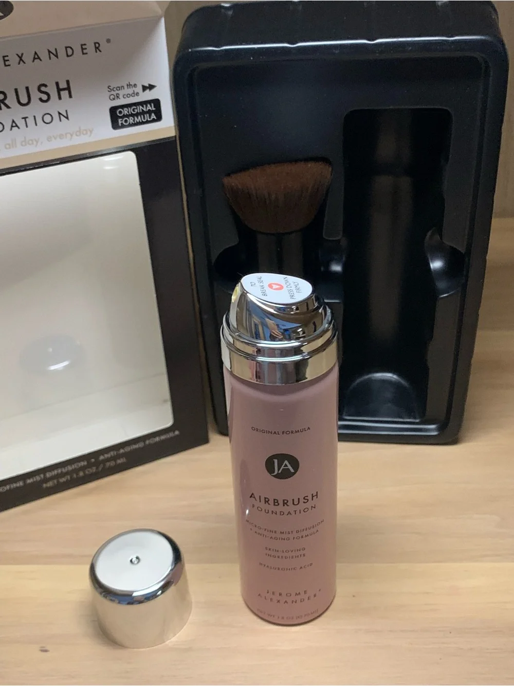 Jerome Alexander Airbrush Foundation Kit- Warm Med